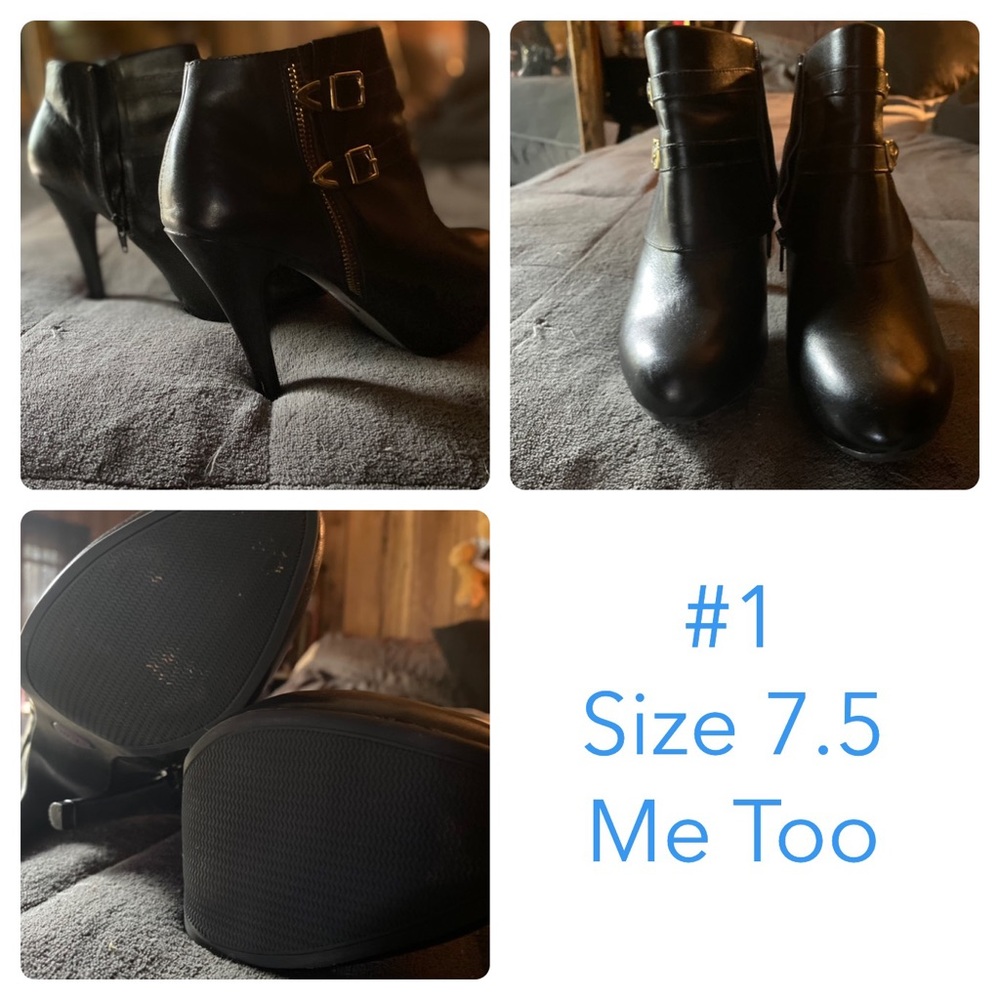 🖤 any hearts are 3 for $45 🖤Me Too black booties